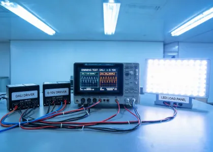 Dimming behavior test
